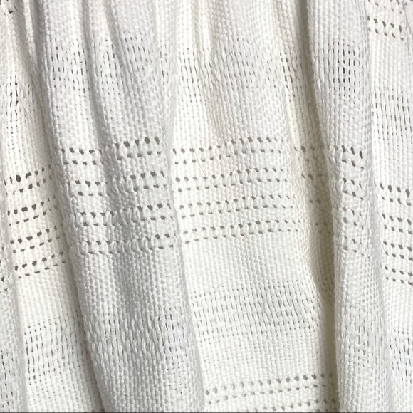 MARA HOFFMAN IVORY CROCHET SWIM COVER UP EUC (S) - Picture 8 of 8